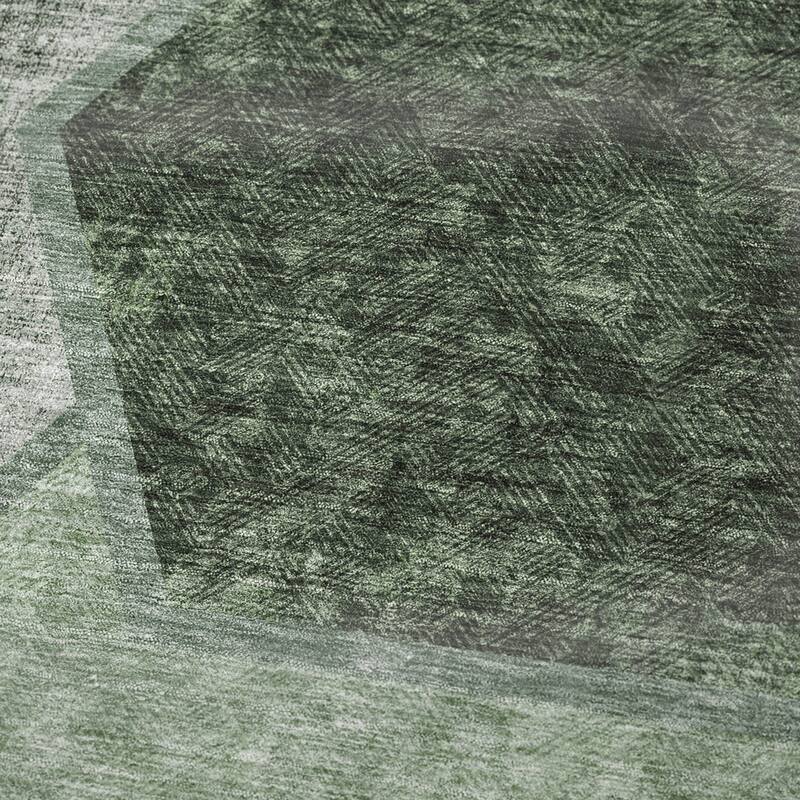 Premium Machine Washable Modern Geo Sherpa Throw Blanket