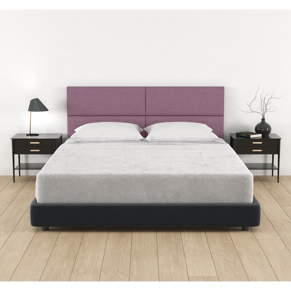 Jaxx Panelist Modern Padded Headboard - Set of 4 Wall Mounted Panels