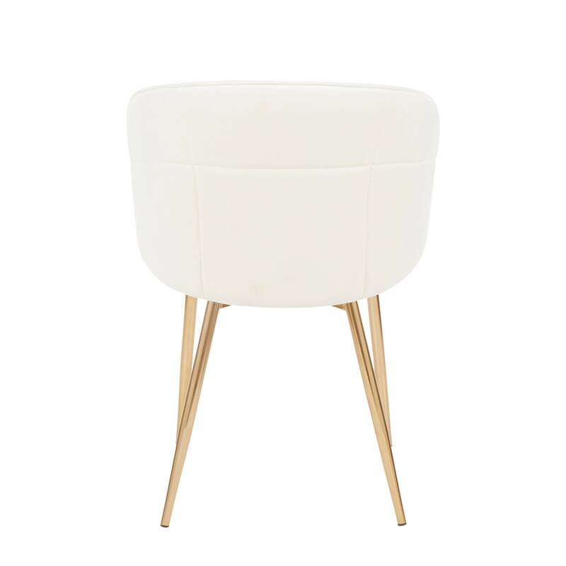 Silver Orchid Ralston Contemporary-Glam Velvet Upholstered Chair - N/A