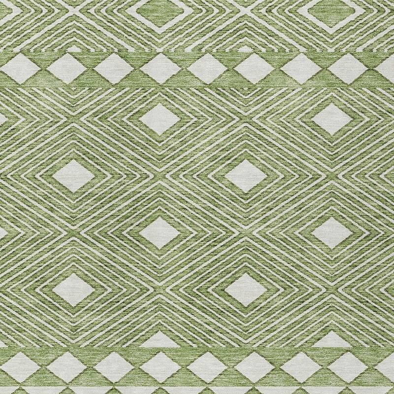 HomeRoots Geometric Transitional Rectangle Outdoor Rug