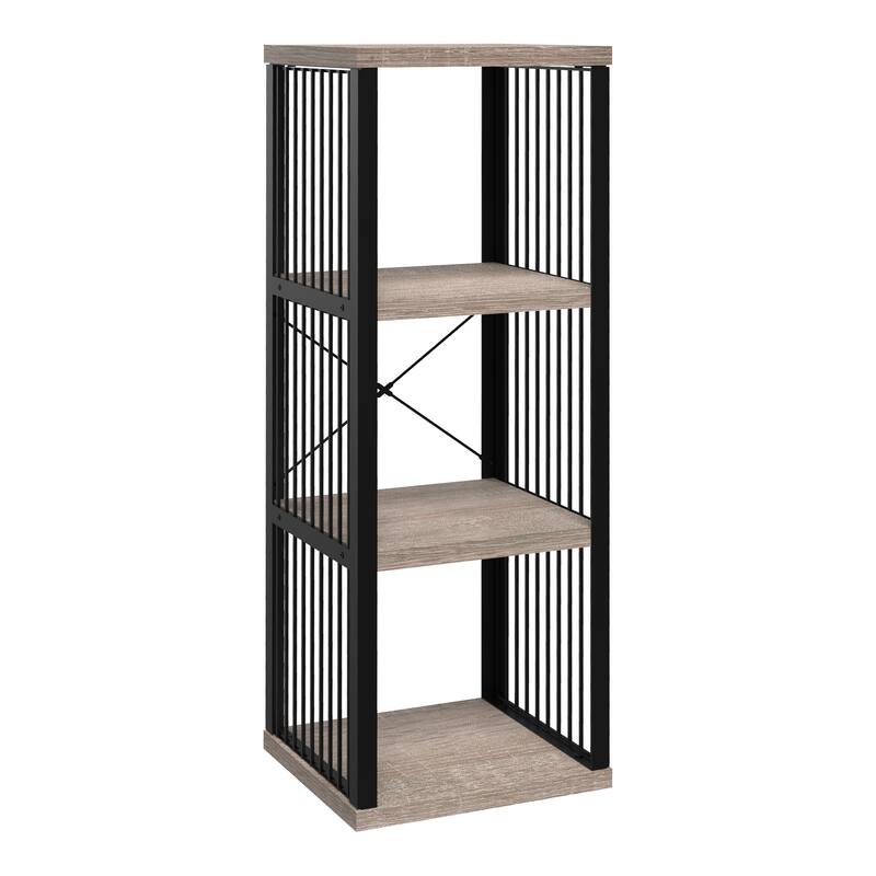 ClosetMaid Steel Frame 3-Cube Organizer - Weathered Grey