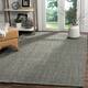 SAFAVIEH Handmade Natural Fiber Bariaa Jute Rug - 3' x 5' - Green/Grey