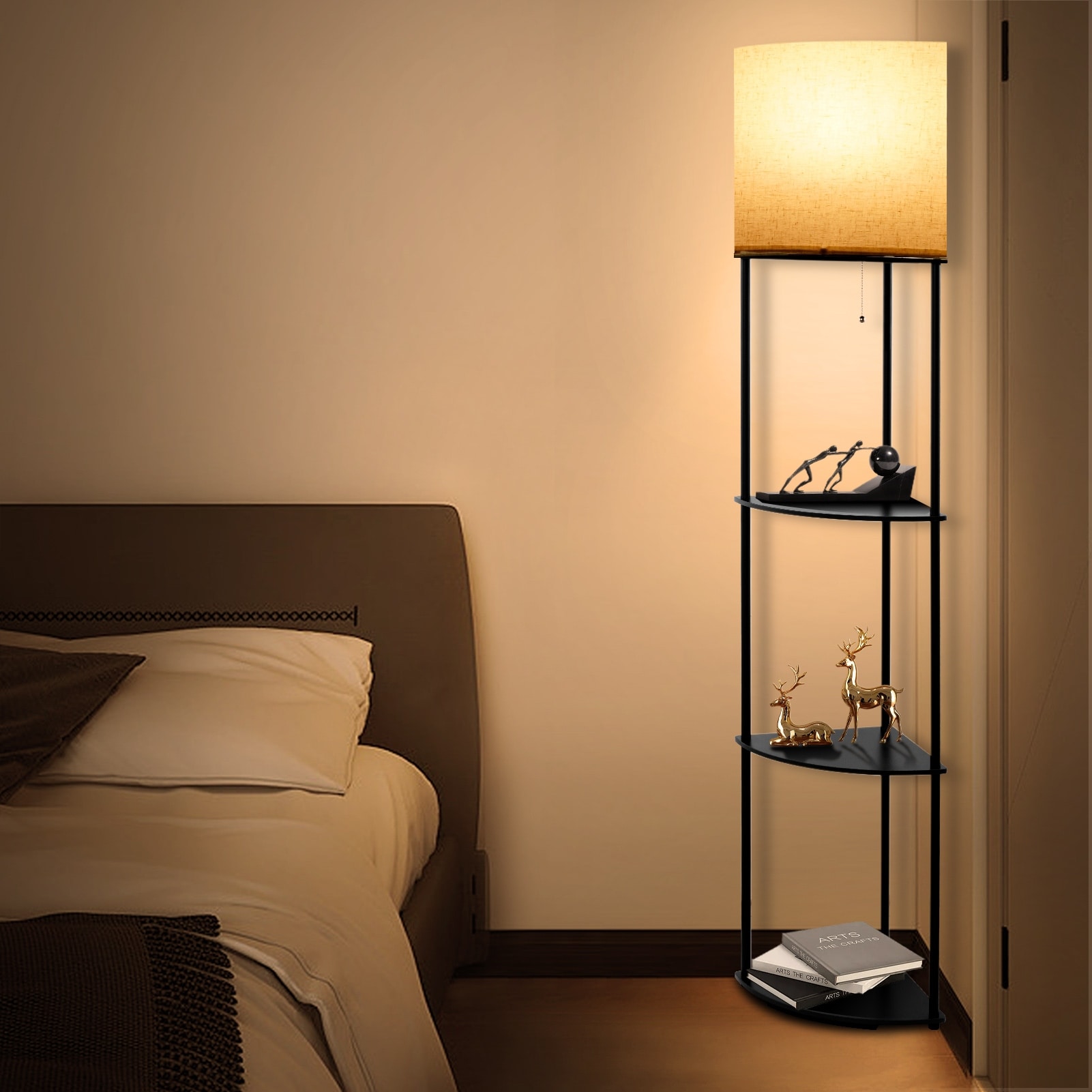 Column floor light on sale