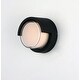 preview thumbnail 3 of 2, Eyebrow 6.75" Wide Aluminum Outdoor Wall Light