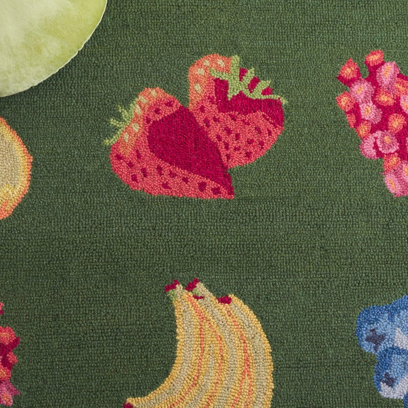 SAFAVIEH Handmade Chelsea Sefkije French Country Fruit Wool Rug