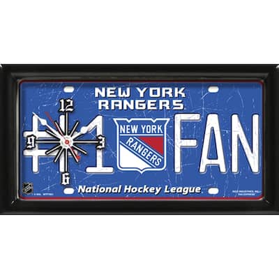 New York Giants Rangers Clock