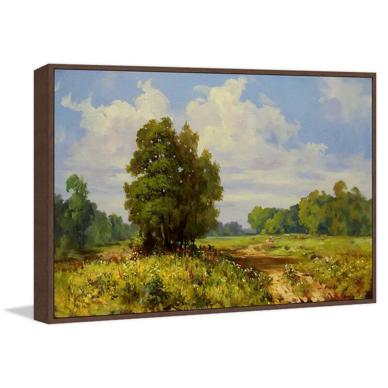 Nature Escape Floater Framed Print on Canvas