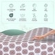 preview thumbnail 28 of 29, 300 Thread Count Cotton Sateen Weave Printed Sheet Set