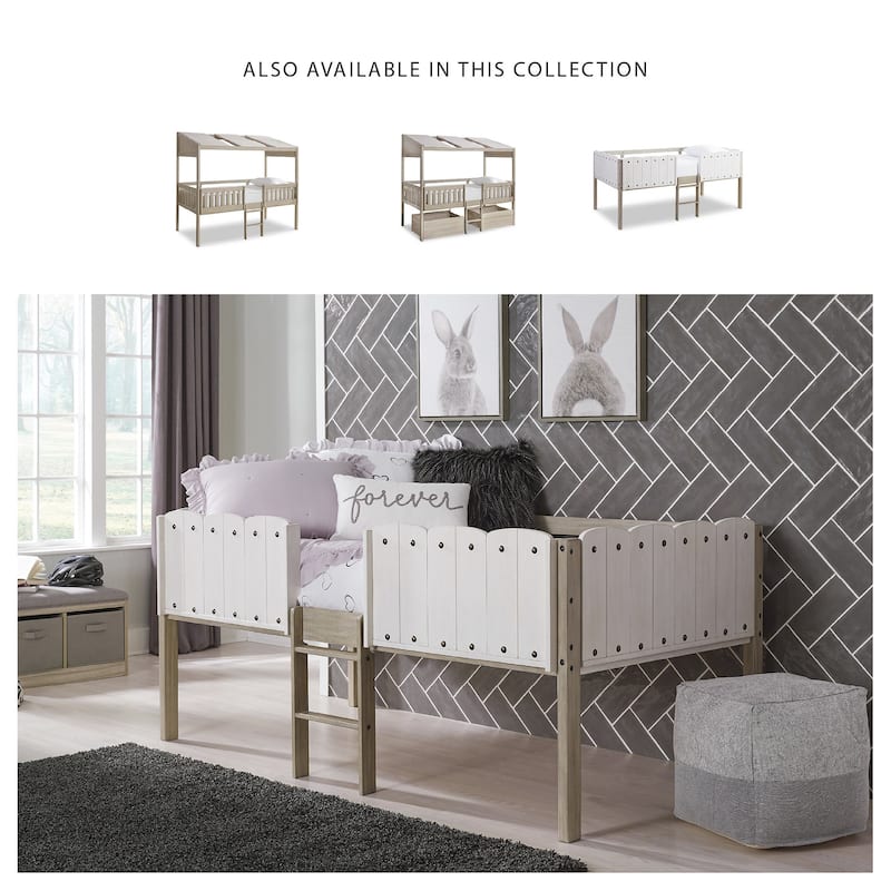 Signature Design by Ashley Wrenalyn Two-tone Twin Loft Bed Frame