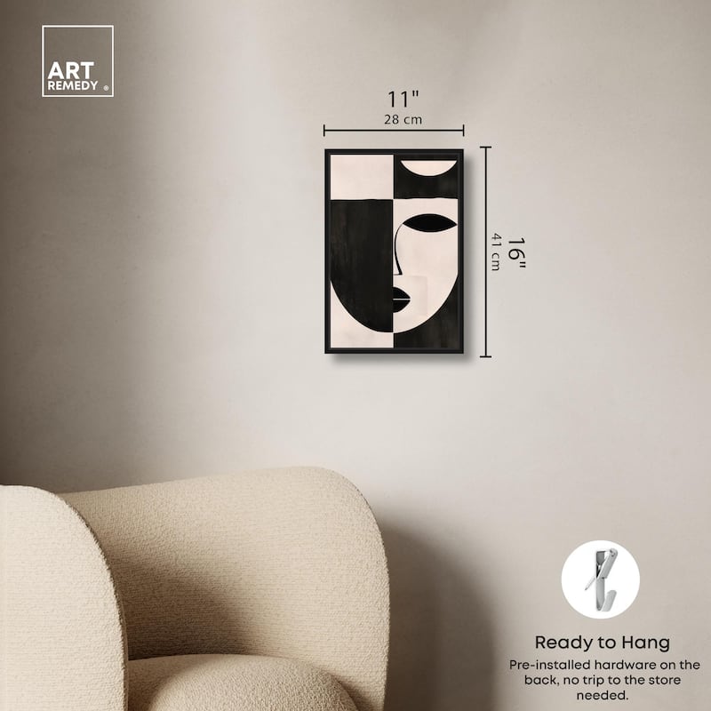 Divided Self II Canvas by Art Remedy