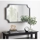 preview thumbnail 1 of 134, Kate and Laurel Hogan Scalloped Wood Framed Mirror