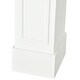 preview thumbnail 7 of 7, HOMCOM White Fireplace Mantel Modern Living Room Decoration, Width 29"