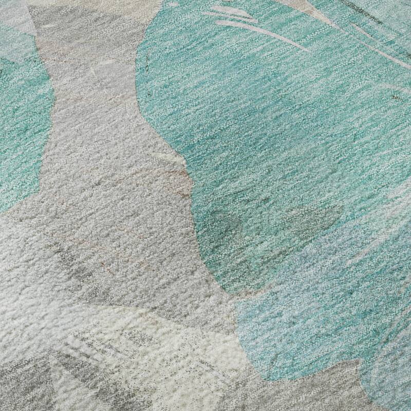 Premium Washable Super Soft Contemporary Floral Mayfield Rug