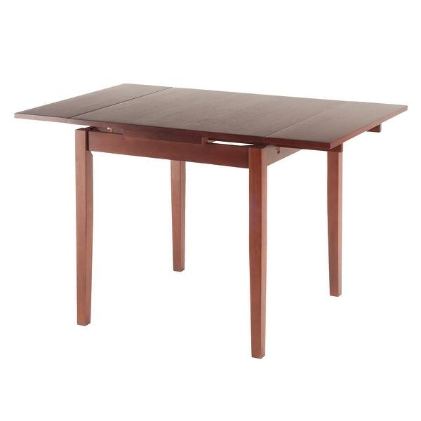Pulman Extension Table, Walnut - 48.03 x 29.92 x 29.92 inches