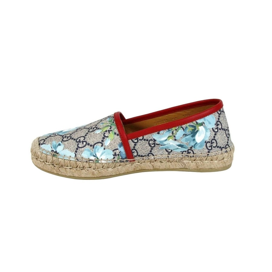 gucci espadrilles blue blooms
