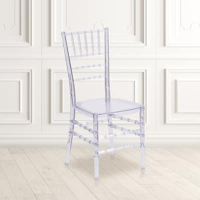 Crystal Ice Stacking Chiavari Chair
