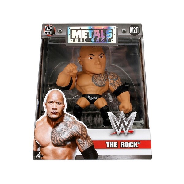 WWE The Rock 4" Metal Figure