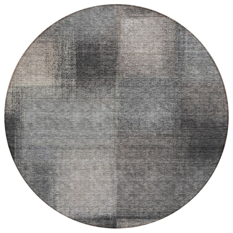 Machine Washable Indoor/ Outdoor Chantille Casual Ombre Rug