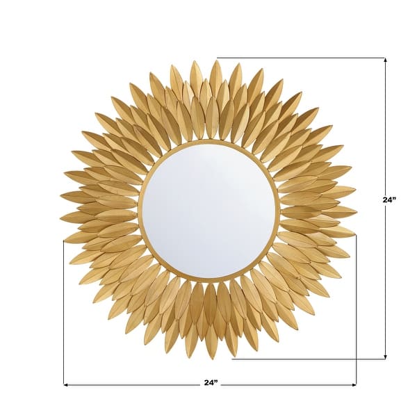 Crystorama Lighting Group BRH-M524 Broche 24" Sunburst Flat Steel