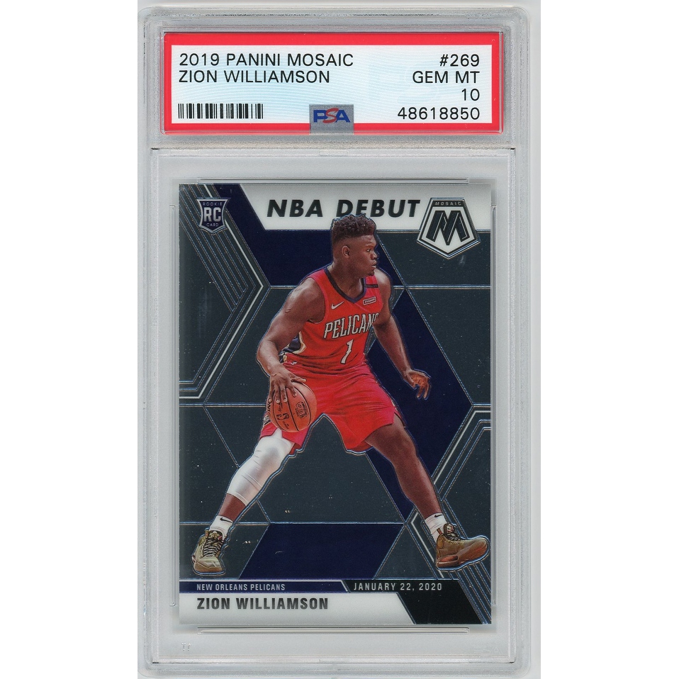 その他 PSA10 Zion Williamson Rookie Special RC 2019 Hoops Premium Stock Zion Williamson RC Rookie PULSAR