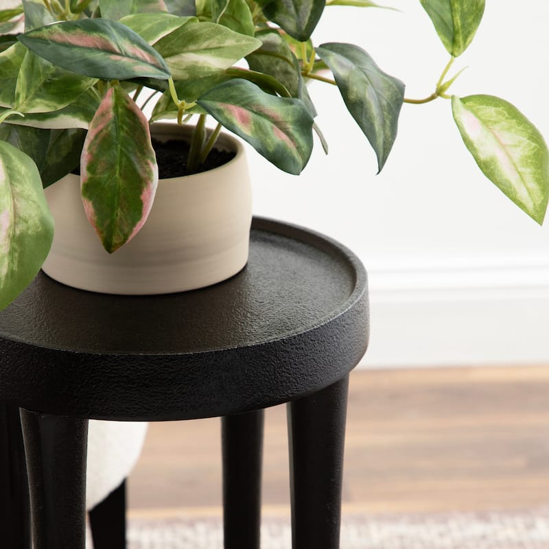 Kate and Laurel Rava Metal Drink Table