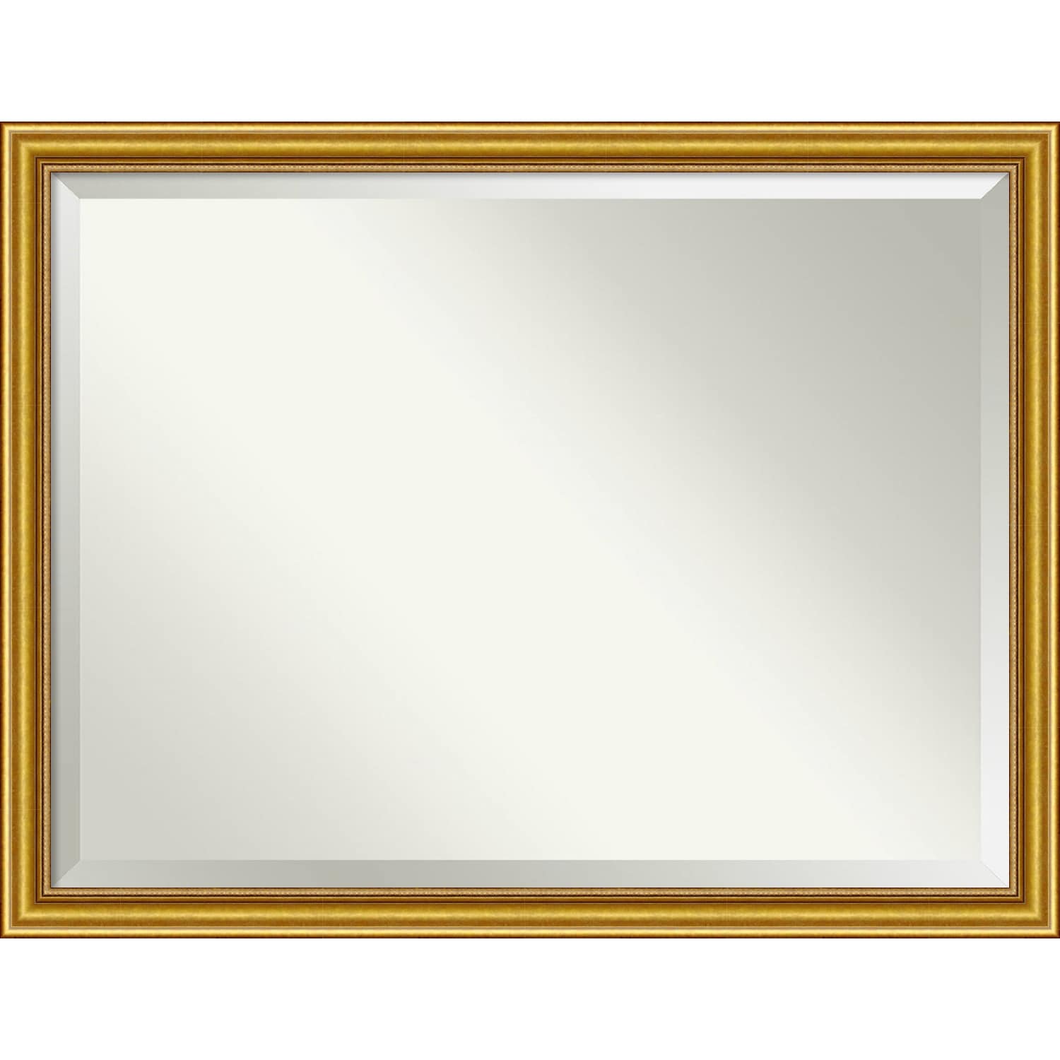 Florentine 8 1/2 High Antique Gold Mirror 4x6 Picture Frame