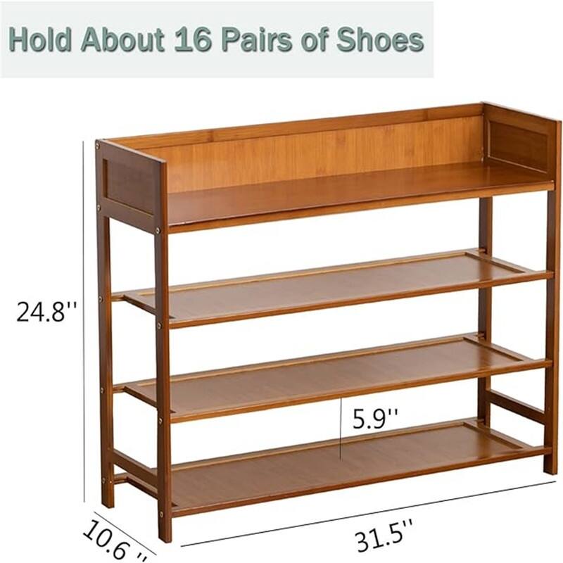 Shoe Bench 3 Tier - 11.02"D x 26.96"W x 18.3"H
