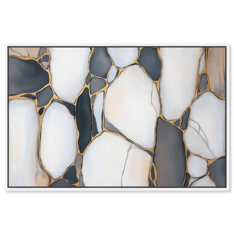 Metamorphic Medley I Canvas by Art Remedy - White - 45" x 30"