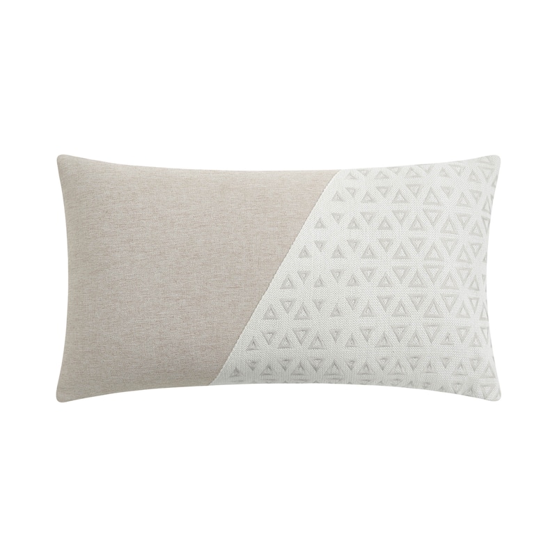 Lauryn Almond 12" X 22" Decorative Pillow - Accent - 12"x22" - Polyester