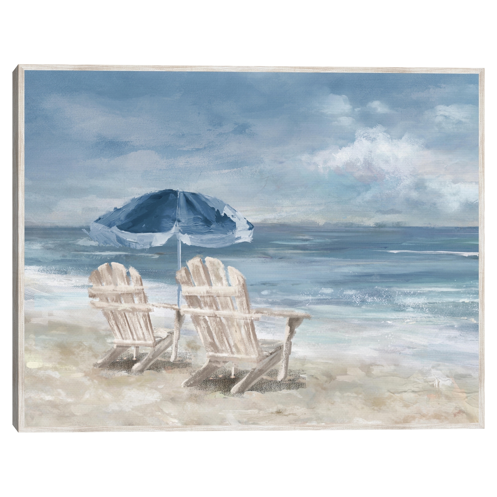 Masterpiece Art Gallery | In The Waiting by Carson Lyons - Color Barnwood Frame Wall Art - Size 22x28