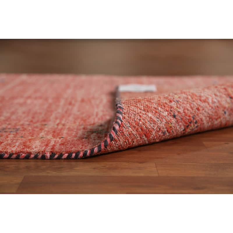 Animals Tribal Gabbeh Indian Rug Handmade Wool Carpet - 3'10" x 5'8"