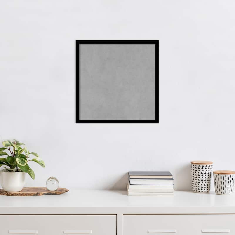 Amanti Art Black Gallery Deep Framed Magnetic Board