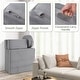 preview thumbnail 9 of 8, Gymax 6PCS Modular Kids Foam Play Couch Set w/Washable Covers