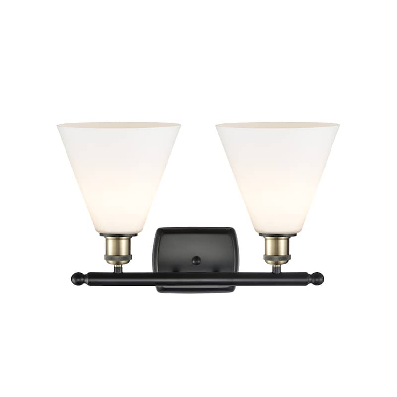 Innovations Lighting 516-2W-12-18 Berkshire Vanity Berkshire 2 Light