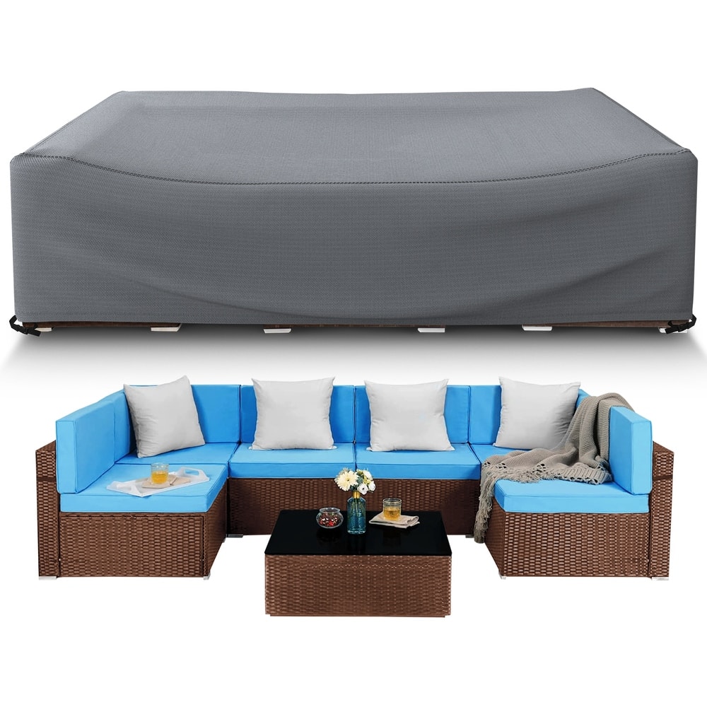 Patio Furniture Cover Waterproof Oxford UV-Resistant & Heavy Duty