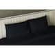 King Size Luxury Comfort 1800 Series 4-piece Bed Sheet Set - Black