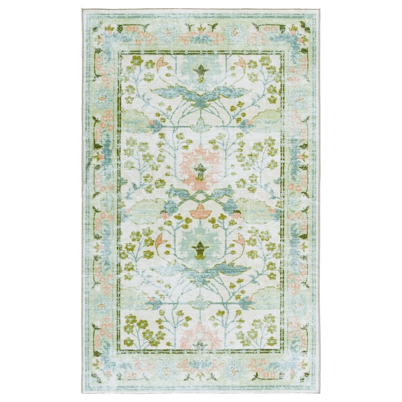 Martha Stewart Livioara Machine Washable & Slip Resistant Rug - 3' x 5' - Beige/Green
