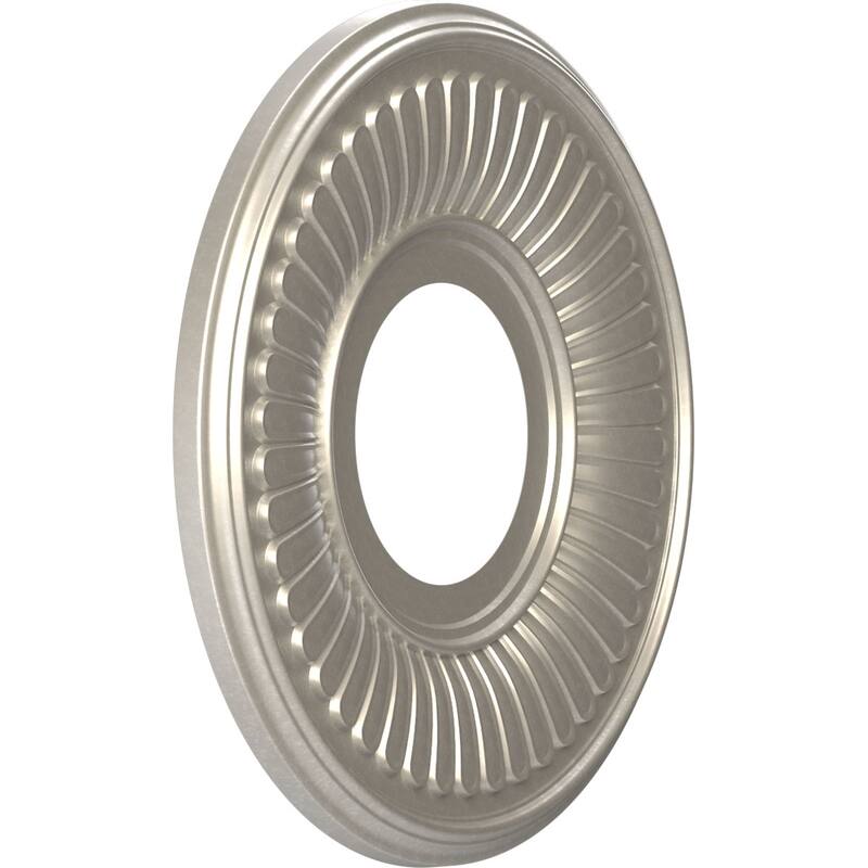 3 1/2" Inside Diameter - Berkshire Thermoformed PVC Ceiling Medallion