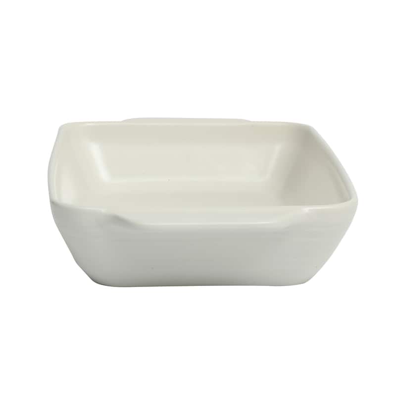 Gibson Home Beachmont 9 x 13 4 Qt Casserole Baking Dish for Oven, Ceramic Baking Pan, Lasagna Pan with Handles