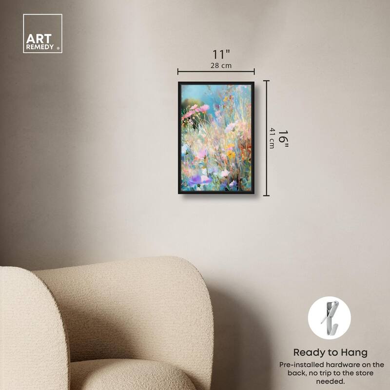 Cosmos Cascade Canvas by Art Remedy