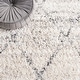 preview thumbnail 5 of 13, SAFAVIEH Fontana Shag Alja Modern Trellis 2-inch Thick Rug