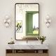 preview thumbnail 13 of 60, TokeShimi Modern Metal Frame Bathroom Vanity Wall Mirror
