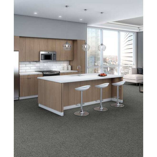 Shaw Philadelphia Commercial Basin 9" x 36" Glue Down Carpet Tile -