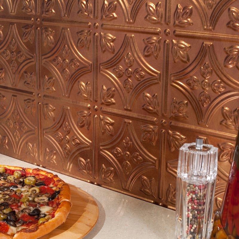 FASÄDE Traditional Style 1 Decorative Vinyl Backsplash Panel