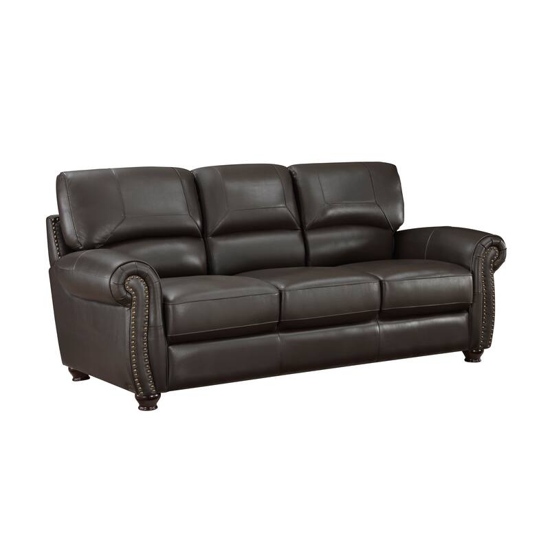 Ionia 3-Piece Leather Match Living Room Sofa Set