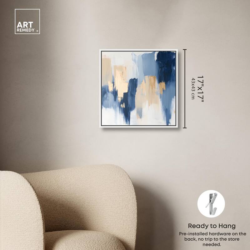 Soothing Hues I Canvas by Art Remedy