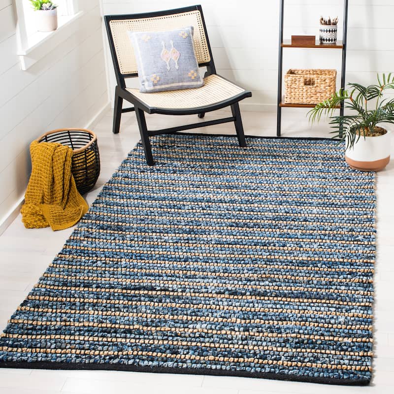 SAFAVIEH Handmade Cape Cod Leva Bohemian Jute Rug