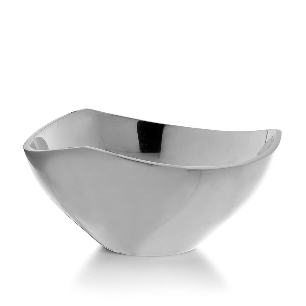 Nambe Tri Corner Bowl Silver