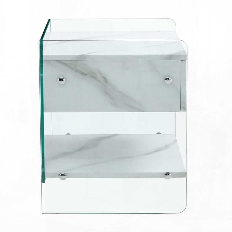 Bedside table with drawers