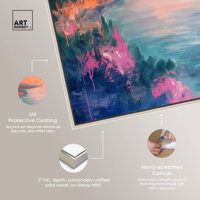 Tropical Twilight III Canvas by Art Remedy